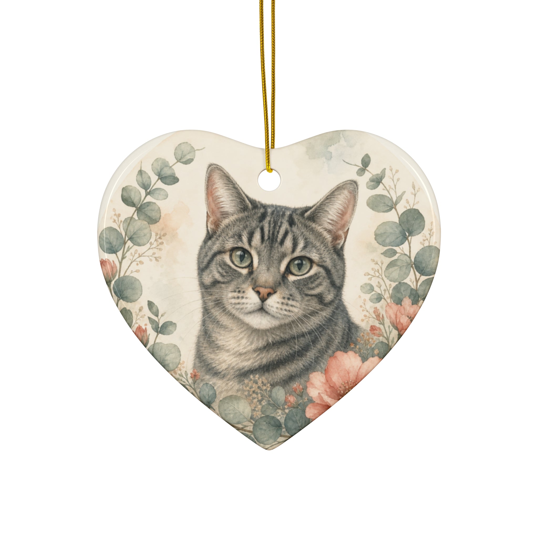 Personalized Cat Memorial Ornament