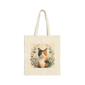 Custom Cat Portrait Tote Bag From Photo