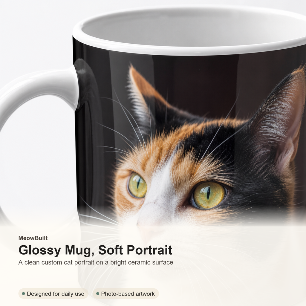 Personalized Cat Mom Mug From Photo