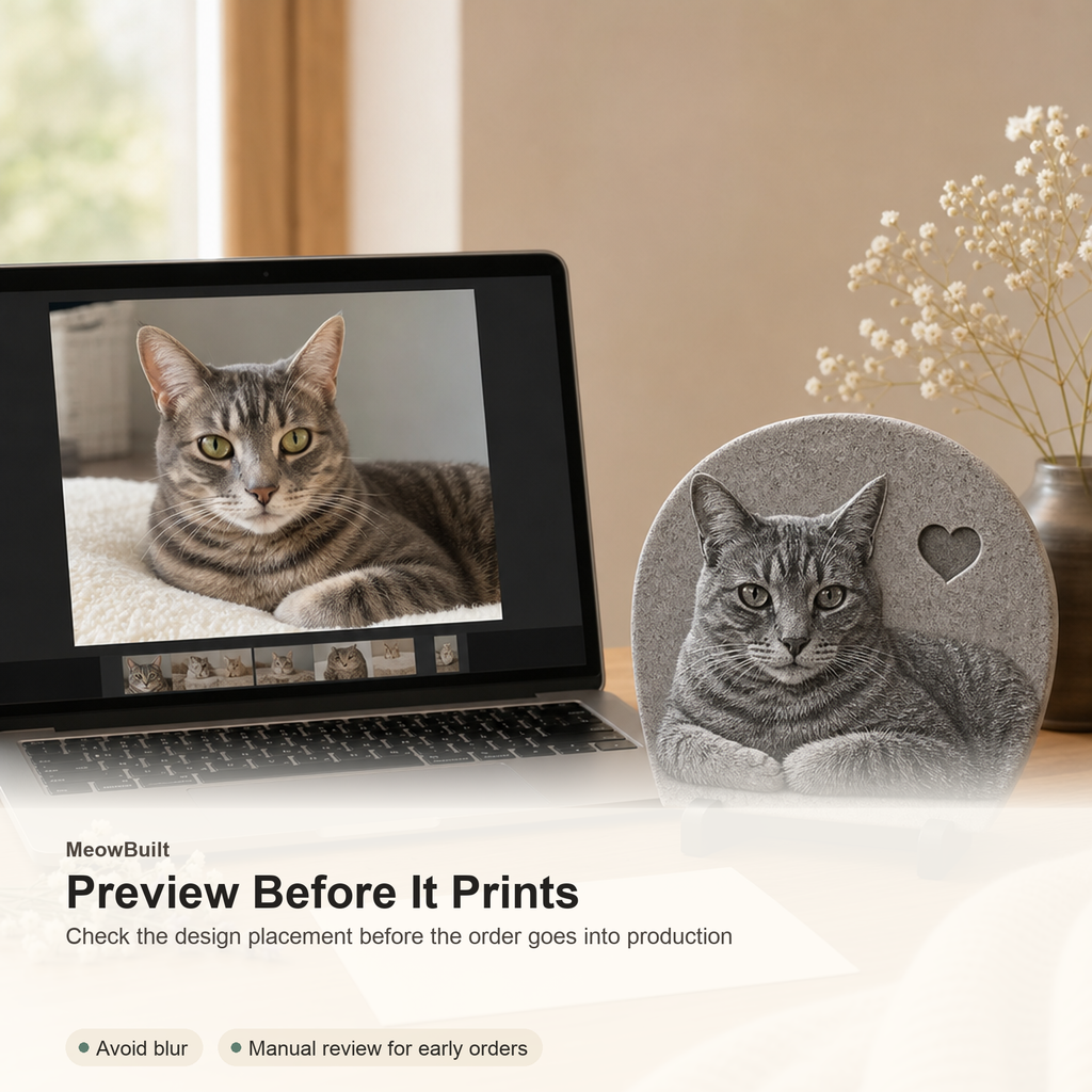 Personalized Cat Memorial Ornament